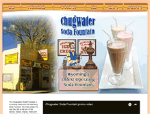 Tablet Screenshot of chugwatersodafountain.com